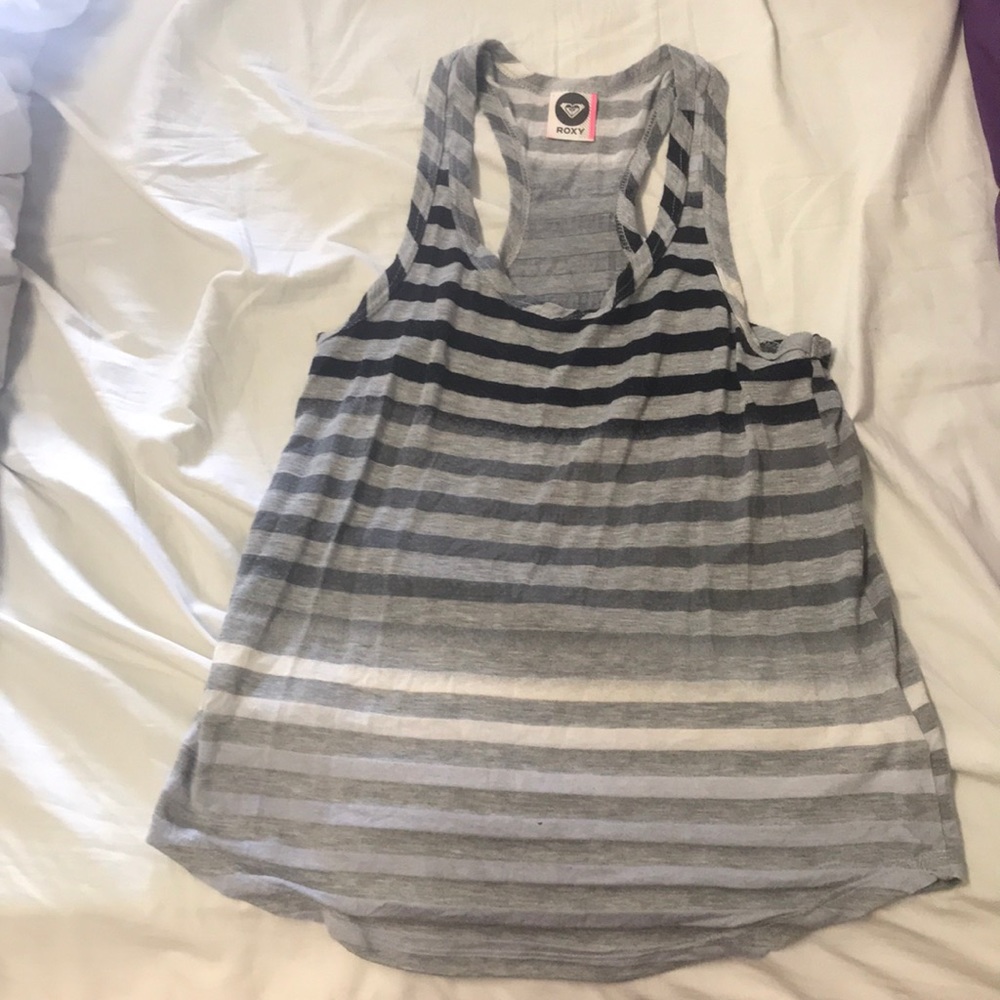 Black/grey Ombre tank top